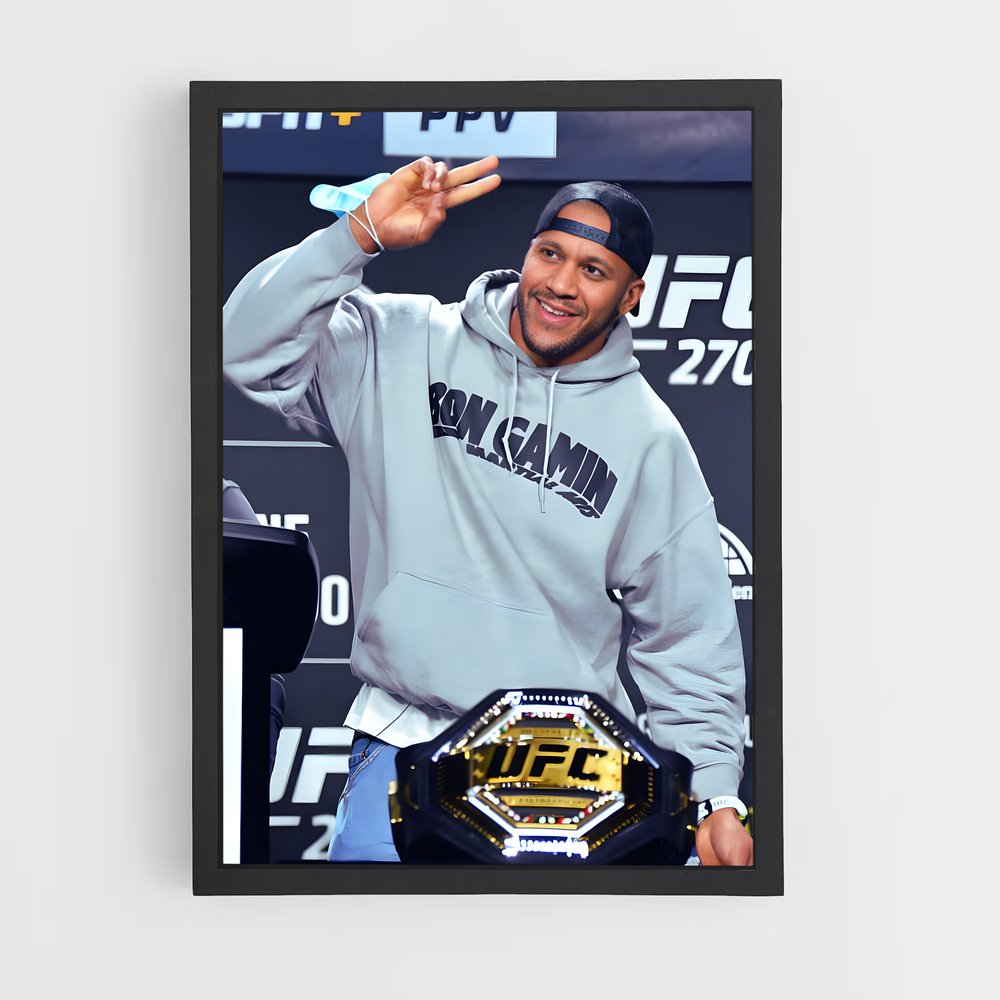 Poster Conor May: L'Ascension d'un Champion – affiche MMA (vue 2)